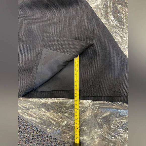 Hugo Boss women’s Blue & Black dress-NWT 
size 0-minor pull - see pic. - Picture 7 of 11